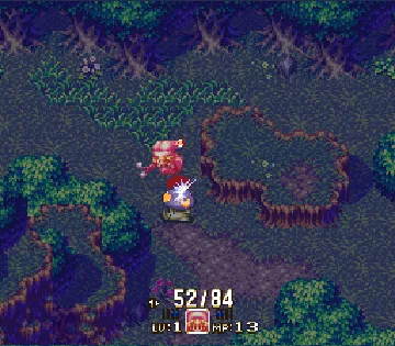Seiken Densetsu 3 (Japan) (Sample) screen shot game playing